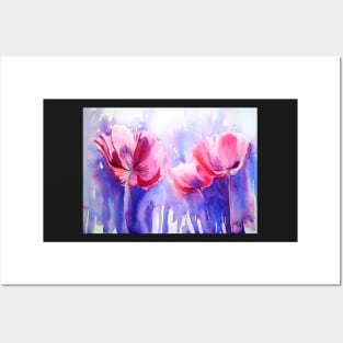 Pink Poppy Explosion Posters and Art